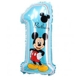 Folinis balionas "Peliukas Mikis" 75 cm.